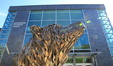RSU Bear Statue