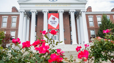 Homecoming Banner on Boyden