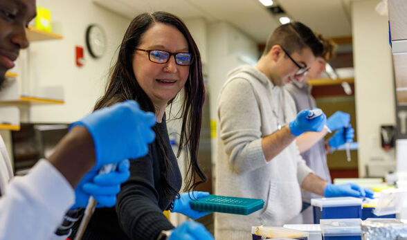 undergraduate biology lab
