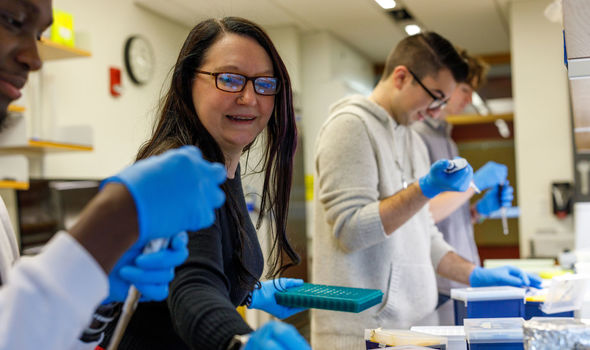 undergraduate biology lab