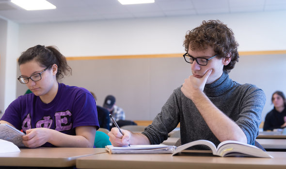 students in Philosophy class